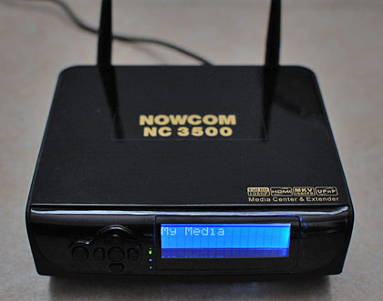 Nowcom NC 3500 נגן מדיה סטרימר של בזק