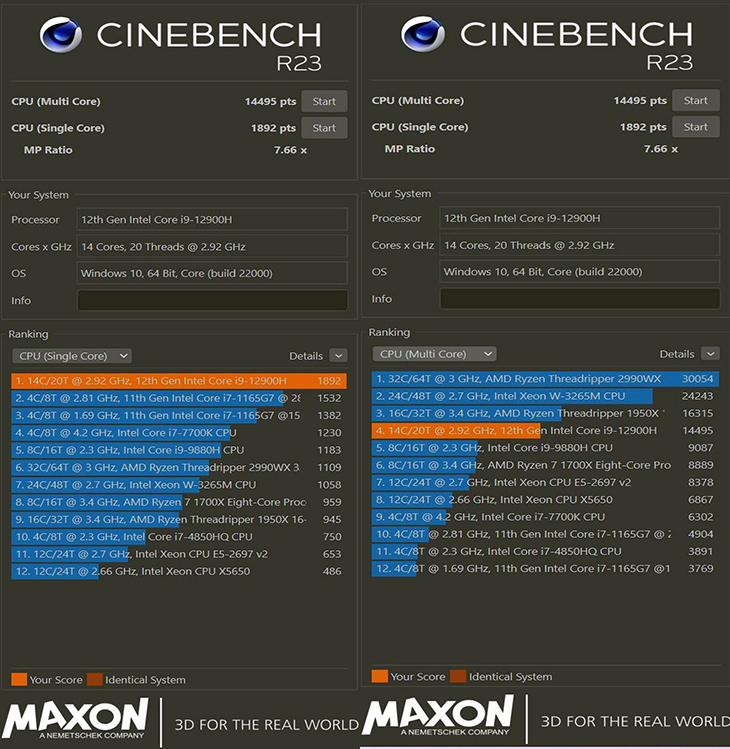 אפליקציית CineBench אפליקציית CineBench