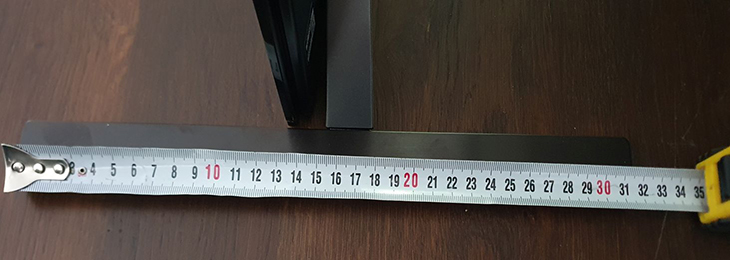 רוחב רגליות בהצבה נמוכה רוחב רגליות בהצבה נמוכה