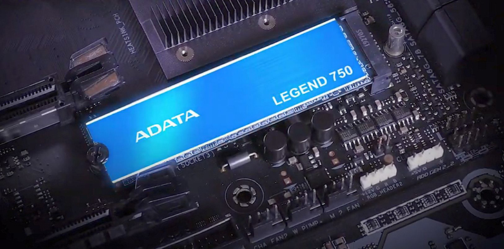 ה- Legend 750 לאחר התקנה במחשב ה- Legend 750 לאחר התקנה במחשב