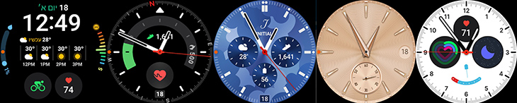 שעון סמסונג Watch5 Pro מגיע במגוון סגנונות