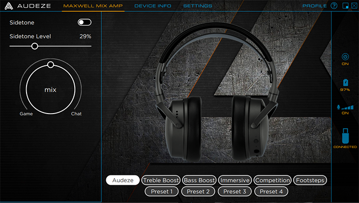 אוזניות AUDEZE MAXWELL אוזניות AUDEZE MAXWELL