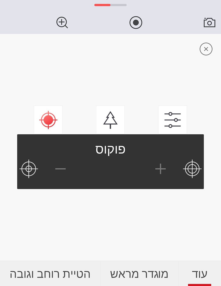 כיוון פוקוס כיוון פוקוס