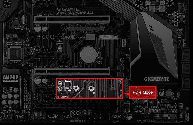 מיקום משותף למספר אורכי זיכרון M2. NVMe מיקום משותף למספר אורכי זיכרון M2. NVMe