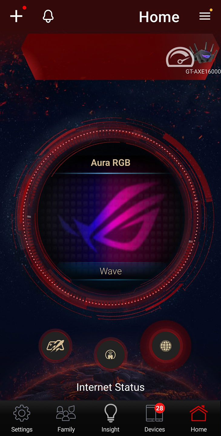אפליקציית ASUS Router שולטת בכל תכונות הנתב