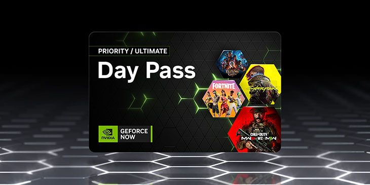 כרטיס Daily Pass – התנסות יומית בשירות Geforce Now