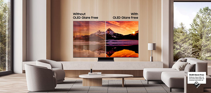 OLED Glare free