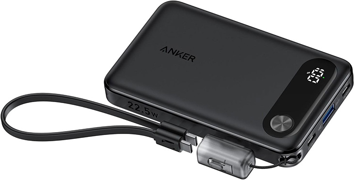 Anker Power Bank 10,000 mAh, 22.5 W