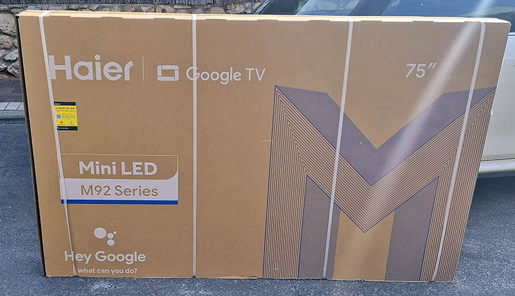 Haier M92 בגודל 75 אינטש