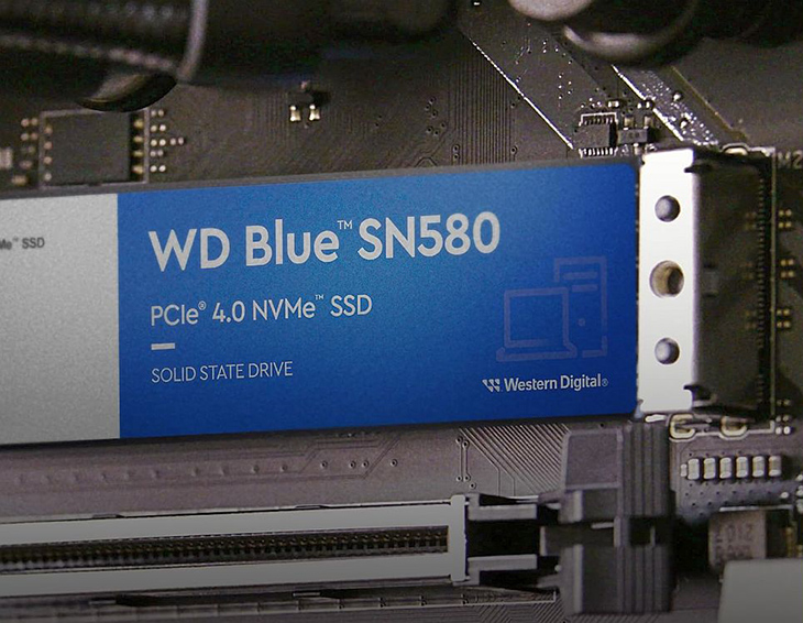 המיקום של כונן M2. NVMe