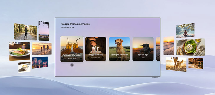 Google Photos מגיעה לטלוויזיות סמסונג