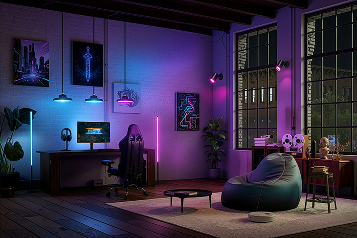 AmbiScape gaming room