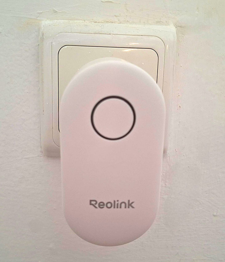 פעמון פנימי מתחבר לשקע חשמל בבית