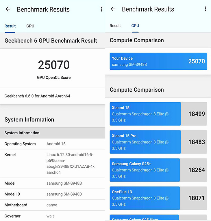 GPU benchmark