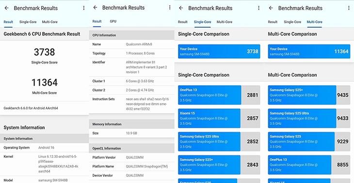 CPU benchmark