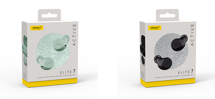Jabra Elite 7 Active אריזה Jabra Elite 7 Active אריזה
