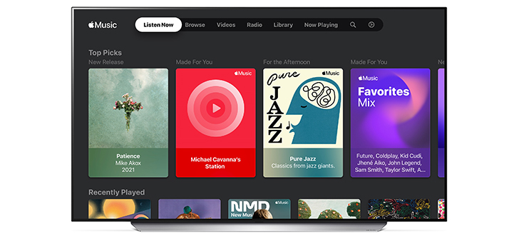 LG SMART TV - Apple Music LG SMART TV - Apple Music
