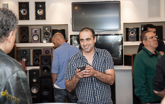 רמקולים - אירוע אודיו אצל אמנון סאונד