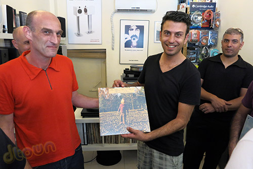 אירוע פטיפונים אודיו זיפ