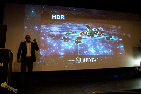 אירוע טלוויזיות סמסונג SUHD