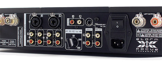 מגבר סטריאו של Storm Audio מגבר סטריאו של Storm Audio