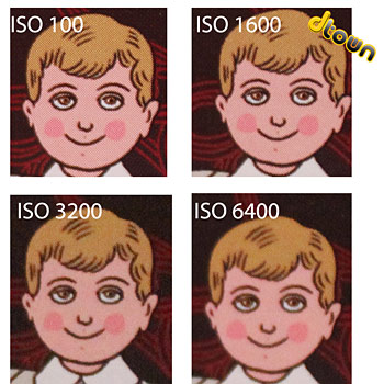 קנון EOS 1100D - ביקורת ISO קנון EOS 1100D - ביקורת ISO