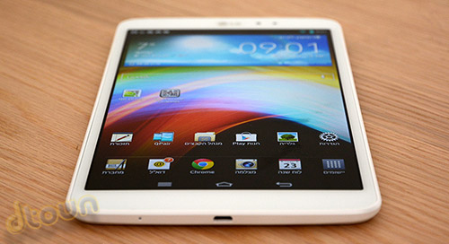 ביקורת טאבלט LG G-Pad