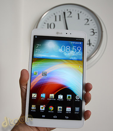 ביקורת טאבלט LG G-Pad