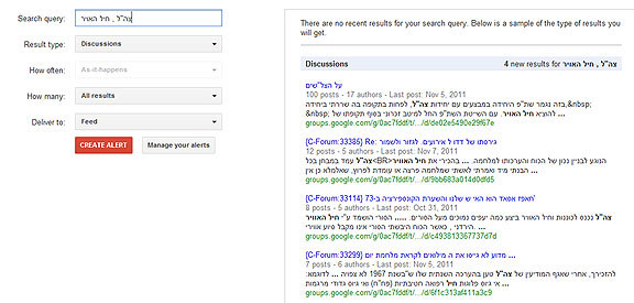Google alerts