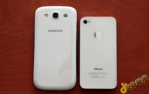Samsung Galaxy S3 vs iPhone 4S