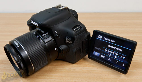 מצלמת קנון CANON EOS 600D - ביקורת