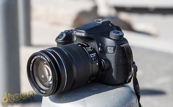 Canon EOS 70D - ביקורת מצלמה DSLR