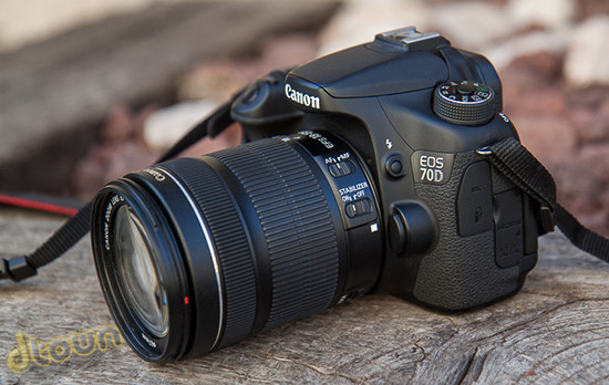 Canon EOS 70D - ביקורת מצלמה DSLR
