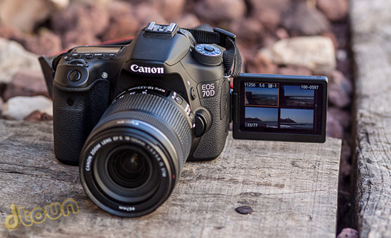 Canon EOS 70D - ביקורת מצלמה DSLR