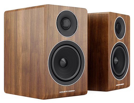 זוג רמקולים ריצפתיים ACOUSTIC ENERGY A 309 בגימור שחור פיאנו