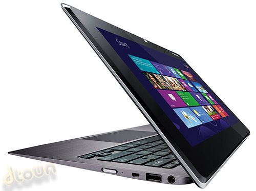 ASUS TAICHI &ndash; מחשב דק עם מסך דו צדדי