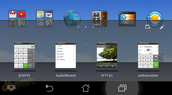 טאבלט Asus Memo pad HD7 במבחן