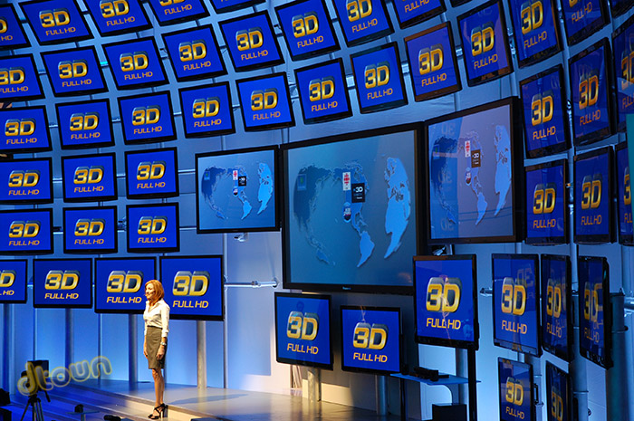 טלוויזיות ענק 3D