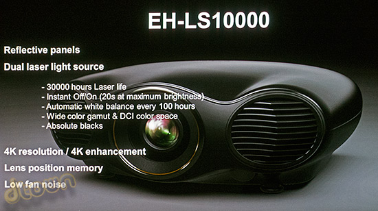 אפסון EH-LS10000 - קולנוע ביתי עם לייזר
