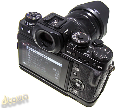 Fujifilm X-T1 ביקורת מצלמה