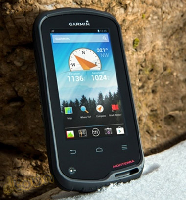 GARMIN Monterra – מכשיר GPS מבוסס אנדרואיד