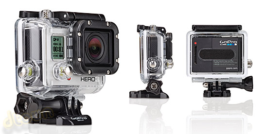 מצלמת האקסטרים החדשה GoPro Hero3 מציעה רזולוציית 4K מצלמת האקסטרים החדשה GoPro Hero3 מציעה רזולוציית 4K