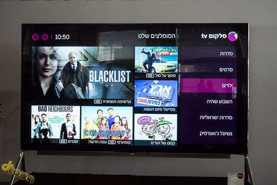 סלקום TV עם LG