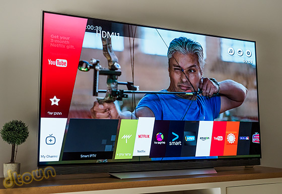 ביקורת מסך LG OLED 65E7Y
