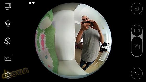 מצלמת 360 - LG G5 - ביקורת טלפון