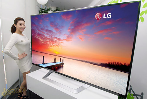 חברת LG חושף טלוויזית 84
