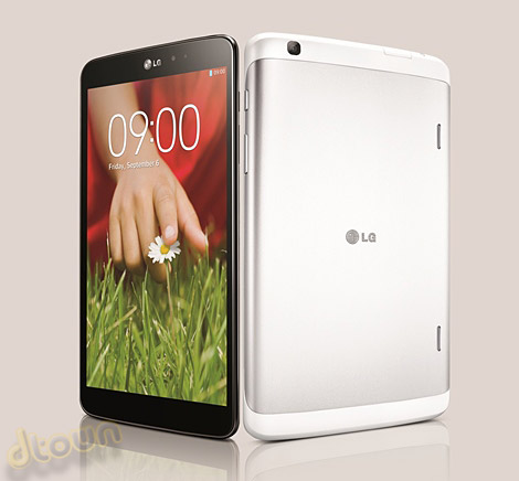טאבלט LG G-Pad 8.3 מושק בישראל