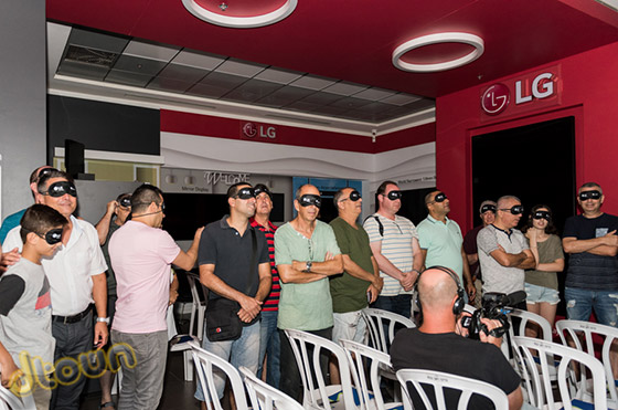 אירוע טלוויזיות LG OLED לחברי DTOWN
