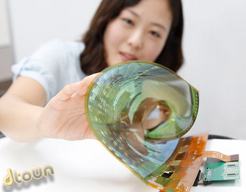 מסך OLED גמיש של LG