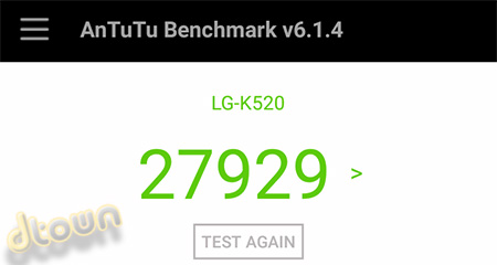 LG Stylus 2 - ביקורת סמארטפון - Antutu